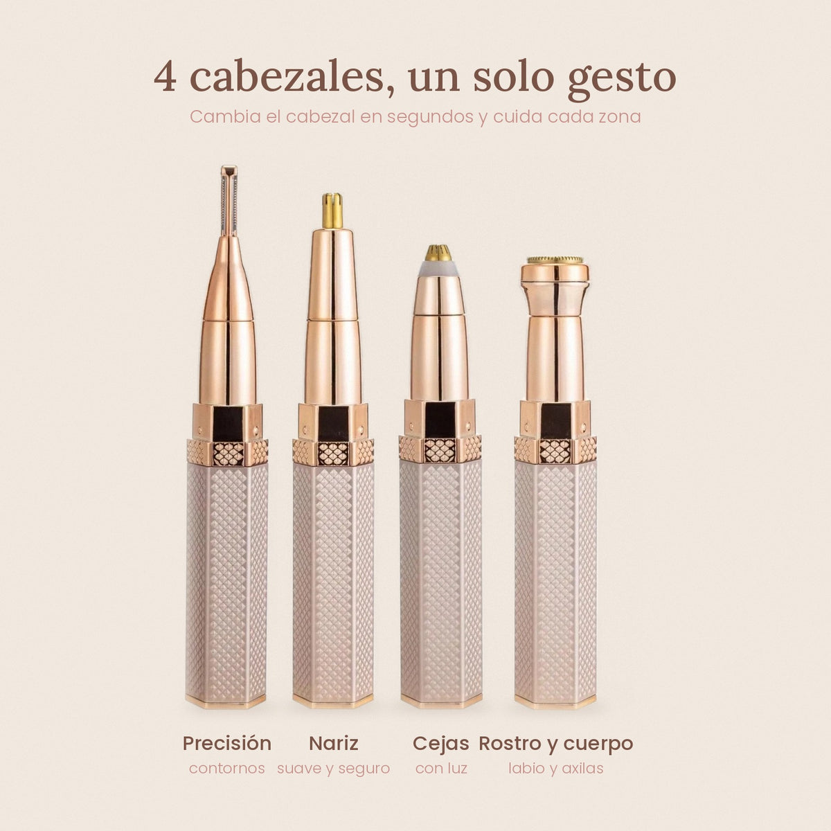 Depiladora Eléctrica 4 en 1 MyMusse