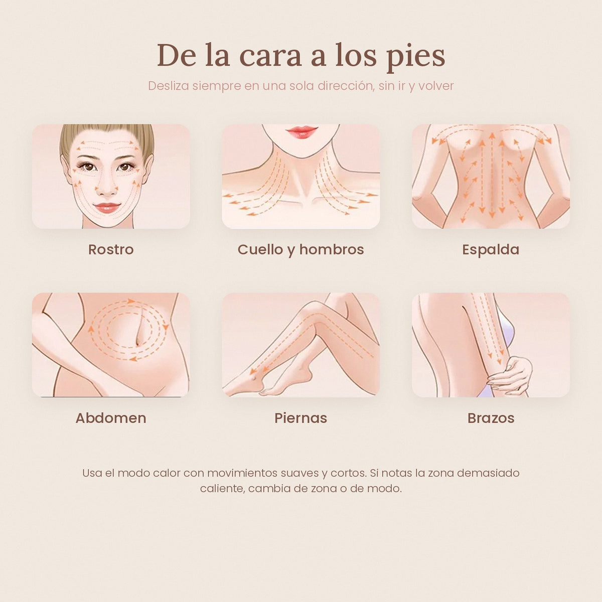 Gua Sha Eléctrico con Calor y Microcorriente MyMusse