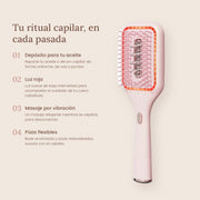 Cepillo Capilar con Luz Roja y Depósito MyMusse