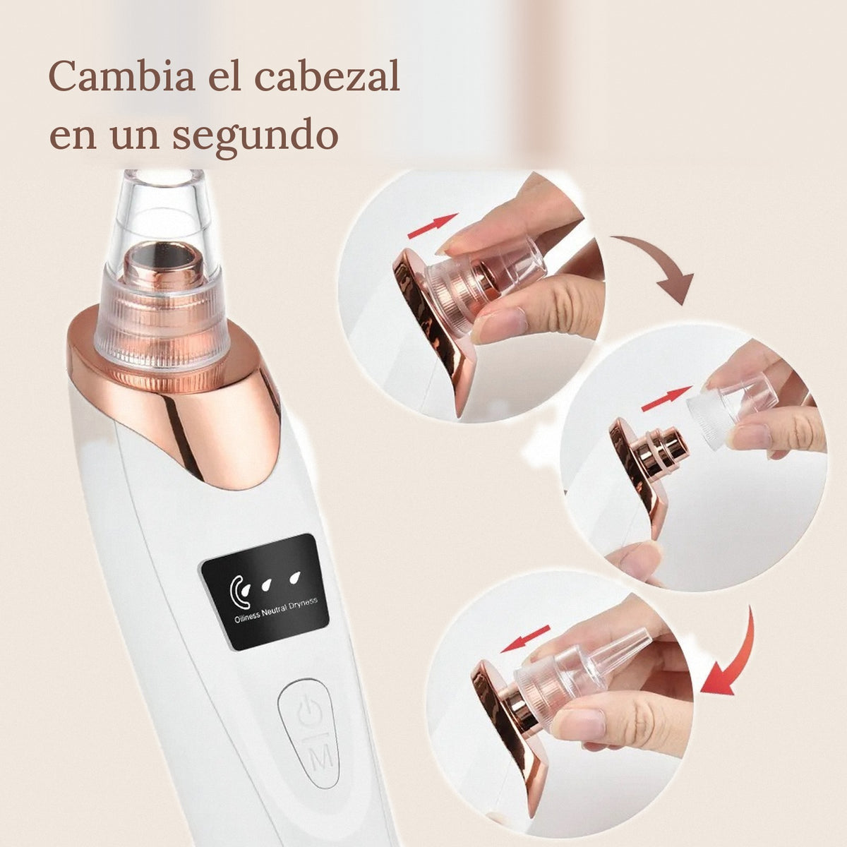 Limpiador de Poros por Succión MyMusse