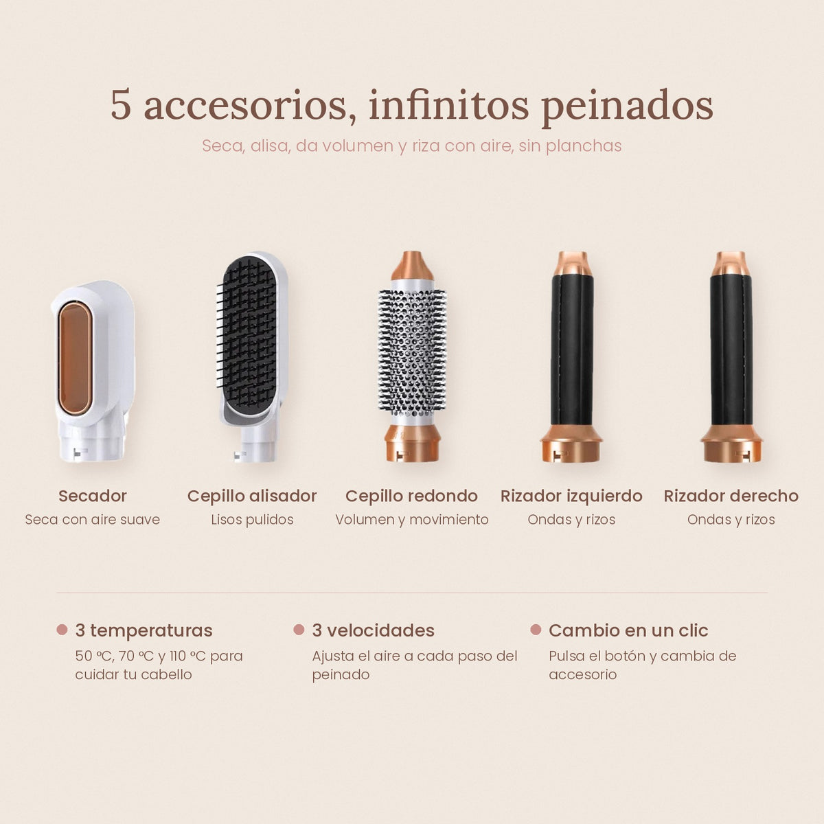 Moldeador de Aire 5 en 1 MyMusse