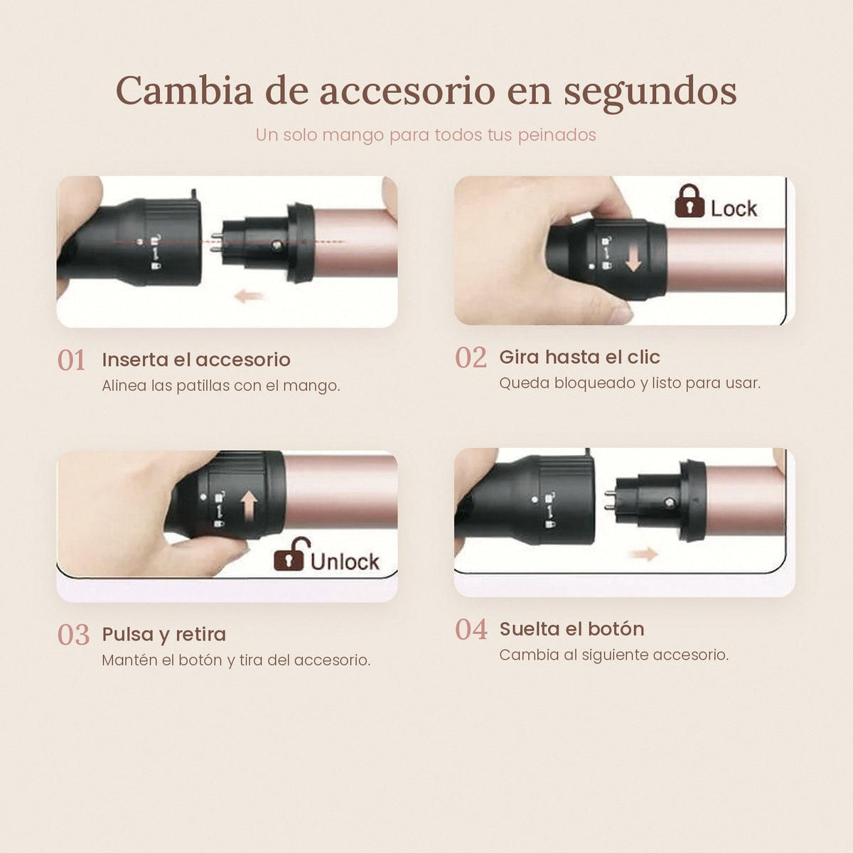 Set Rizador 11 en 1 MyMusse
