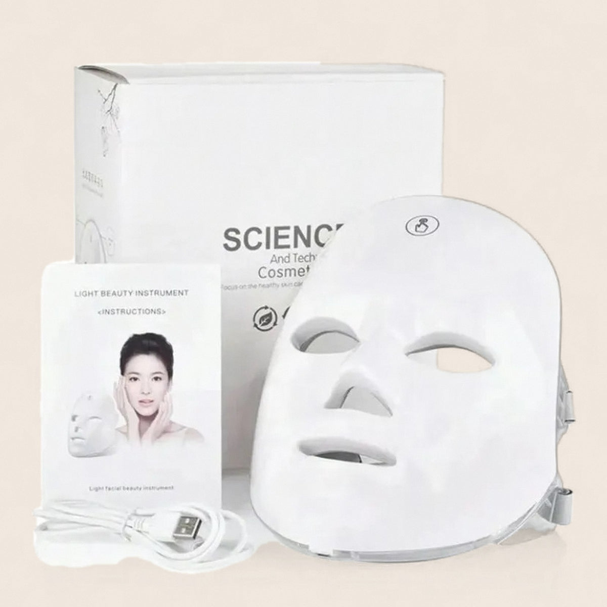 Mascarilla LED Facial 7 Colores MyMusse