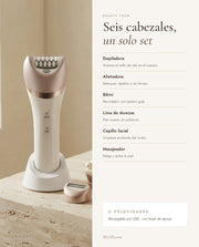 Seis cabezales, un solo set