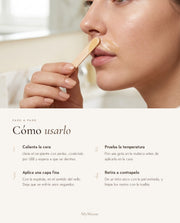 Cómo usar el kit de cera paso a paso