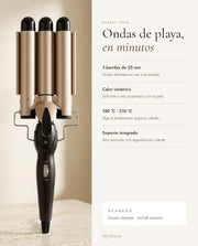 Detalles del ondulador de 3 barriles