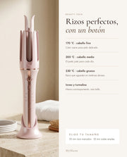 Las 3 temperaturas del rizador automático
